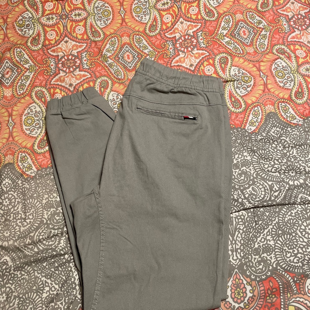 Khaki Jogger Pant Size L
